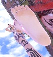 giantess crush nude pussy feet city mega color barefoot buildings soles topless low_angle underboob foot_crush looking_down clouds sky under_foot tattoo point_of_view looking_at_viewer imminent_crush looking_at_tiny digital_render bare_legs bare_midriff bare_thighs me-jack