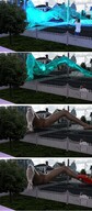 growth giantess nude pussy masturbation city mega comic color butt barefoot street lying_down vehicles houses indoors outdoors digital_render bare_legs dr-none bare_thighs
