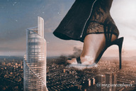 giantess crush collage feet giga city color destruction clothed high_heels buildings foot_crush clouds outdoors sky nail_polish debris mrgiantesslover