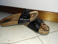 bondage shrunken_man chain indoors flip_flops msku marklovefeet nude_tiny