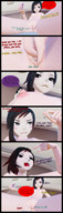 nipples insertion nude pussy vore masturbation comic black_hair color sex topless domination slave shrunken lying_down short_hair sitting hand cruel fingers indoors ruby dialogue blake bare_butt handled wine_glass digital_render rwby yang_xiao_long bare_legs weiss bare_midriff bare_thighs shyny majestic-maggot