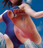 breasts crush feet giga city swimsuit barefoot buildings soles brunette low_angle smiling foot_crush airplane clouds outdoors sky under_foot point_of_view giantesss raised_foot imminent_crush sadistic_smile bare_legs bare_thighs bartsoon