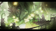 drawing gentle giantess furry macro wolf anthro color bridge green_eyes goddess smiling village forest flowers thesociallyawkwardpinguin aly_d