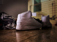 collage color shoes shrunken_man hiding indoors nude_tiny hopp2itcreations