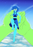 breasts drawing growth gentle giantess blushing wings alien space color butt planet barefoot cleavage water blue_hair huge_breasts breast_expansion smiling symmetrical_docking dress short_hair moaning kissing hand blue_skin lesbians clouds outdoors sky stars handled visor breast_grab wide_hips thick_thighs green_skin biting_lip lapis_lazuli peridot bare_midriff wardrobe_malfunction ass_expansion frosty_roy knarfdarf asymmetrical_docking naughty_face
