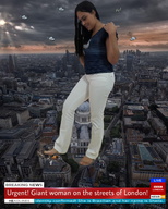 giantess crush collage feet city mega black_hair color long_hair destruction clothed barefoot buildings foot_crush london looking_down news clouds outdoors sky under_foot raised_foot looking_at_city debris news_report zebos2003 looking_at_tinies sheila_canhoto colalge