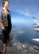 giantess crush collage giga city blonde color destruction clothed buildings short_hair unknown_artist foot_crush airplane clouds shoe_crush outdoors sky under_foot source_needed