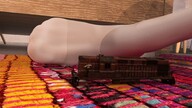 feet color train socks shrunken_men indoors long_socks white_socks digital_render velocity-vektor shrunken_train