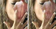 collage blonde color long_hair unknown_artist blowjob shrunken_man rings source_needed nude_tiny