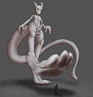 drawing nude feet tail alien color giant penis barefoot soles red_eyes topless unknown_artist foot_crush dirty_soles under_foot testicles raised_foot source_needed imminent_crush no_background looking_at_tiny bare_legs bare_midriff human incest bare_thighs bare_paws giegue giygas