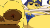 drawing crush panties feet anthro color toes barefoot soles angry blood tiny low_angle gore foot_crush cruel cat_girl toe_crush under_foot point_of_view yellow_fur striped_panties animal_crossing mspaintgts paw_crush bare_legs ankha bare_thighs bare_paws
