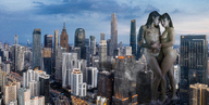 giantess crush collage nude feet city mega color long_hair destruction barefoot buildings brunette topless hand lesbians cruel giantesses panic clouds outdoors sky tattoo looking_at_viewer crowds bare_legs bare_midriff bare_thighs gtsproductions phovidsensual02