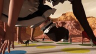 giantess clothed high_heels multiple_sizes game giantesses maid_uniform twister digital_render dinosaurs velocity-vektor
