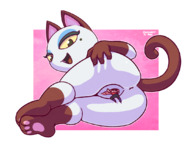 drawing giantess insertion micro furry olivia animal_crossing villager onihidden