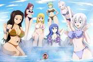 breasts drawing giantess tail swimsuit ocean fairy giantesses boats lucy tattoo erza cana scarlet juvia brandish the alberona lockster heartfilia daibijin