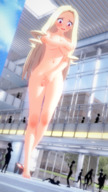 giantess nude blonde digital_render multiple_tinys my_hero_academia mt._lady crazyredhair