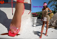 breasts giantess micro sexy feet macro butt butt_crush blood tiny shrunken leggings fetish unaware hot kink