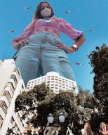 giantess collage city clothed brunette adriana brazil zebos2003 são paulo marques