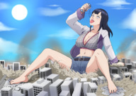 giantess city naruto destruction bus imminent_vore hinata_hyuga pandatomi77
