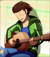 micro macro giant clothed singing pants cat_girl music incredibleediblecalico chris_invicta teenager acoustic_guitar gen_calico demigod