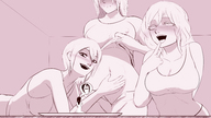 giantess vore multiple mawshot belly minigirl teasing giantesses women plate implied maw shevron shunken