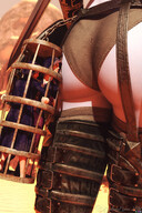 giantess panties butt cage captured small_couple world_of_warcraft night_elf madamemaeve cywen