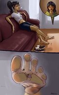 giantess feet unaware under_foot shrunk_on_campus against_glass allison_kim amy_kobayashi minutio