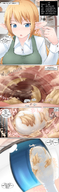 crush comic fantasy ochiko_terada elf rpg unaware ear ydnkm earwax q-tip isekai