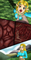 giantess vore stomach internal_view the_legend_of_zelda princess_zelda_(the_legend_of_zelda) 5ave