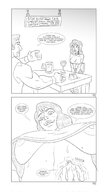 breasts giantess shrinking shrunken_man looking_down miniguy cippy1997