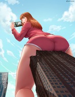 giantess butt destruction buildings sitting giantessfan a_weekend_alone hotpants jieun natalie_veronica a_weekend_alone_impact_zone