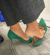 collage feet high_heels tiny domination shrunken_man close_up entrapment naked_man pedicure msku