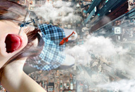 giantess collage vore city mega destruction cruel standing beatricegiganta