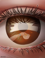 micro comic eye unaware close_up advertisement giantessfan a_weekend_alone eyelash sarah_leheron jieun
