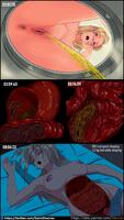 female vore sleeping blonde comic color butt digestion stomach toilet minigirl shrunken_woman scat x-ray intestines watersports fatal ida shevron