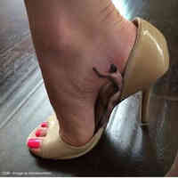 collage high_heels in_shoe shrunken_man red_nails marklovefeet