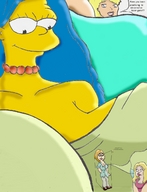 breasts drawing giantess color multiple_sizes daman marge_simpson simpsons cartoon family_guy american_dad milf lois_griffin francine_smith