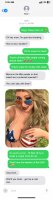 bikini breasts nipples nude blonde long_hair cleavage chat shrunken_woman shrunken_man sunglasses digital_render flag_bra between_breasts instagram sultanofsize