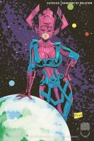 breasts drawing giantess earth giga space color large_breasts armor planet moon gloves galactus galacta stars hands_on_hips helmet cosmic_giantess marvel_comics shono