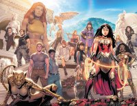 breasts drawing giantess furry tail wings mega blonde black_hair color large_breasts long_hair butt armor blue_eyes sword gun skirt green_eyes brunette brown_eyes yellow_eyes smiling cheetah giganta gloves red_hair short_hair boots sitting muscles shorts tie pants comic_cover cat_girl dark_skin thighs hat jacket costume statue wonder_woman earrings top looking_at_viewer belt bracelet tiara hands_on_hips lasso shield temple dc_comics artemis holster bare_legs wonder_girl donna_troy steve_trevor bare_midriff cassie_sandsmark hippolyta doctor_psycho circe liar_liar max_lord nubia yara_flor etta_candy silver_swan