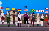 giantess multiple_giantesses mini_giantess oc line-up koikatsu_studio international