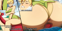breasts drawing giantess wings mega blonde comic color ocean fairy dress disney ships dialogue peter_pan charlydibu growth panties large_breasts cleavage butt_crush sitting tinkerbell clouds thighs closed_eyes thick_thighs hair_bun bare_legs
