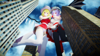 female growth giantess crush sexy feet manga city giant anime touhou shoes goddess tall big cute scale size digital_render resize bigger macrophile waifu mikumikudancence adult remilia flendre women tbycolive