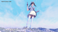 female growth giantess crush sexy feet city giant anime shoes goddess leg tall big cute scale blender size heel suit overwatch resize dva bigger macrophile waifu foot_crush women tbycolive