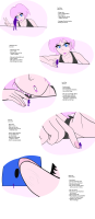 giantess tiny breasts drawing gentle comic color blue_eyes cleavage finger pink_hair shrunken_woman slime_girl looking_at_tiny size_comparsion smolsentientjelly
