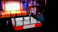 giantess wrestling oc steel_cage koikatsu topanga gyaru_zenigata frozentraveler victoria_lennox non-regulation_cage