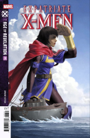 breasts drawing giantess black_hair color water ocean gloves boats dark_skin clouds costume belt wading cover_page scarf ms_marvel marvel_comics kamala_khan junggeunyoon