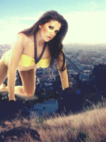 crawling looking_at_viewer swimwear Mega Megagiantess breasts giantess collage mega story megagiantess gtsmakerdj