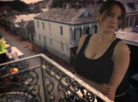 breasts giantess collage mega story gtsmakerdj koa looking_at_viewer balcony Mega arm_under_breasts