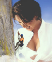 cleavage bra climbing smiling open_shirt looking_at_tiny Mega Megagiantess Cleavage breasts giantess collage mega domination story megagiantess gtsmakerdj claire_sweeney